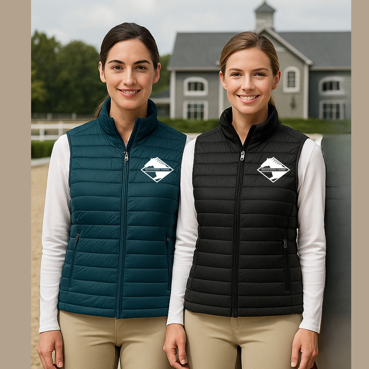 Ridgewind Farms Ladies Puffer Vest