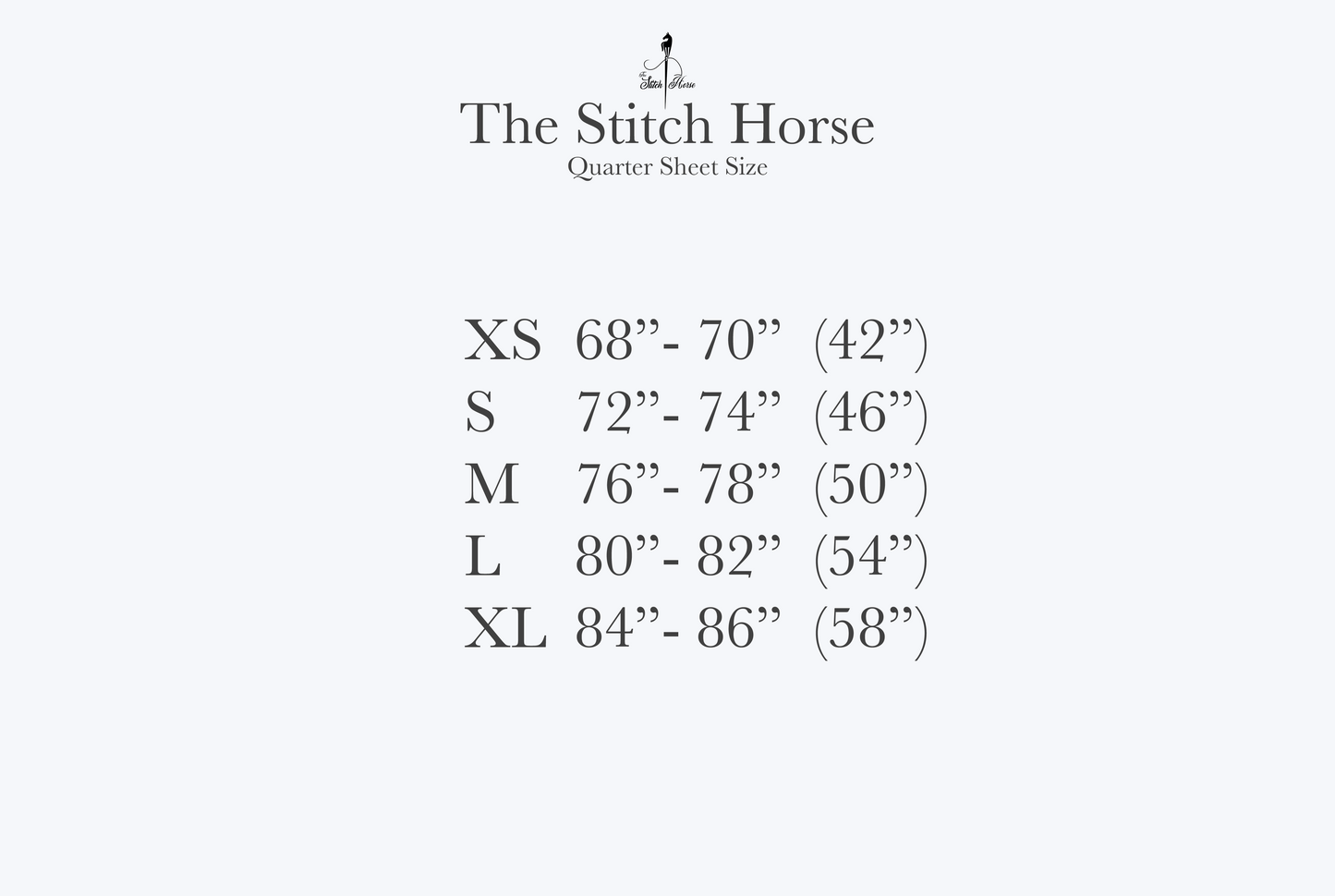 MB Sport Horses Quarter Sheet