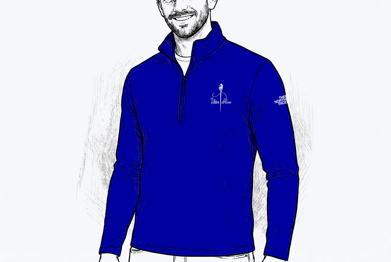 *TSH North Face Quarter Zip, Mens