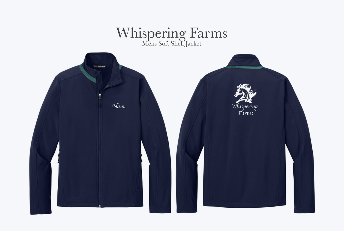 Whispering Farms Soft Shell Jacket, Mens