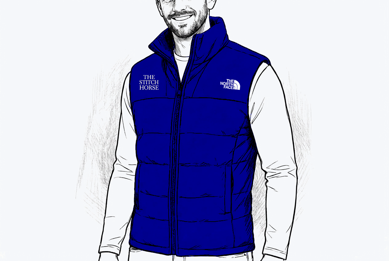 *TSH North Face Puffer Vest, Mens