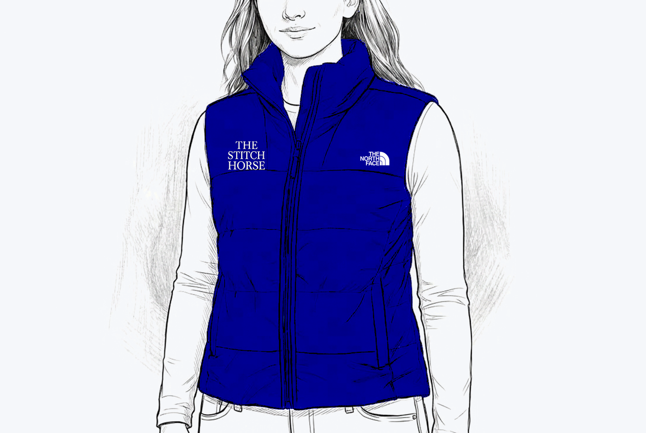 *TSH North Face Puffer Vest, Womens