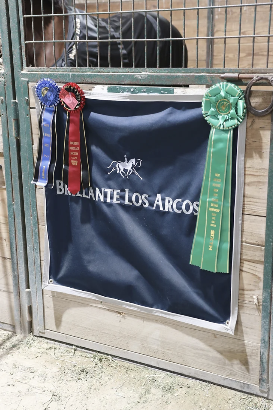 Stall Front Name Banners with optional removable name