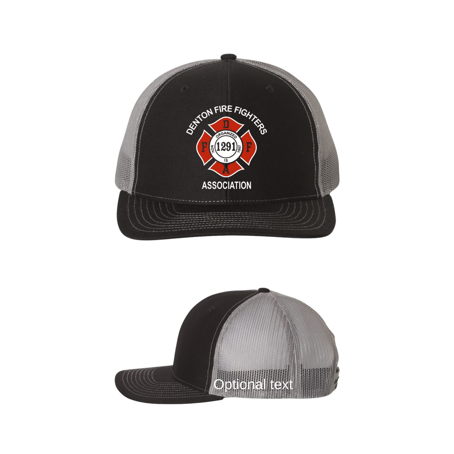 Richardson 112 Trucker Cap for Denton Firefirefighter's Associaton