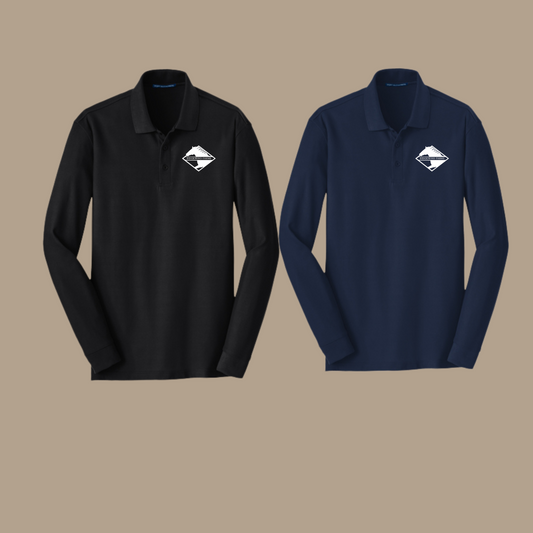 Ridgewind Farms Men's Long Sleeve Polo