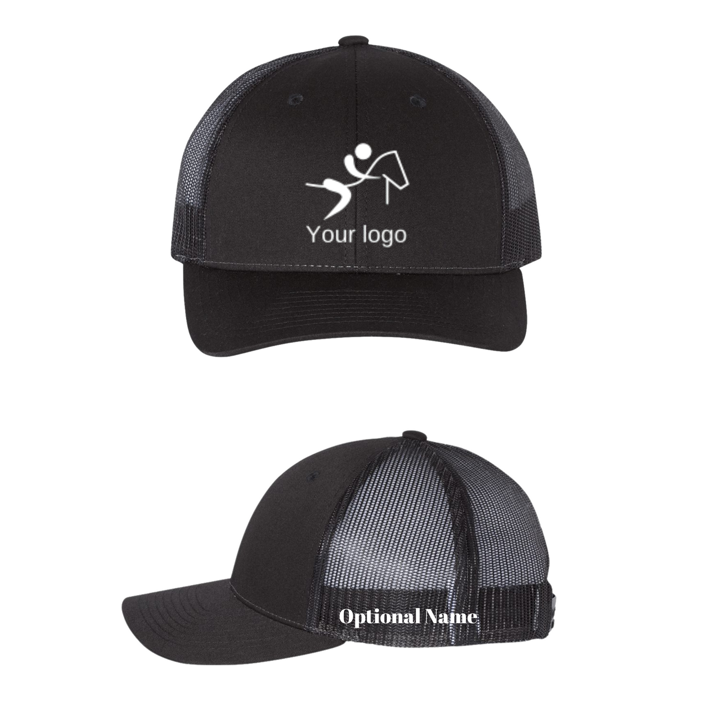 Richardson 115 Low Pro Trucker Cap. Customize with your logo!
