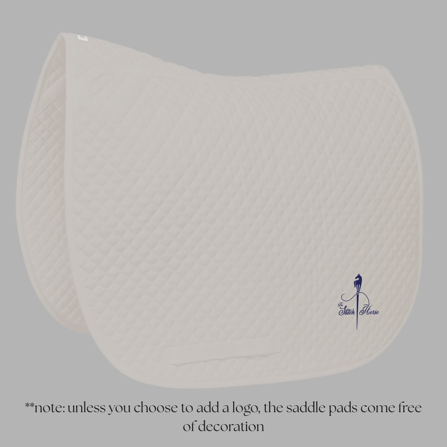 Equi Fit Dressage Saddle pad, fully customizable with your logo or monogram