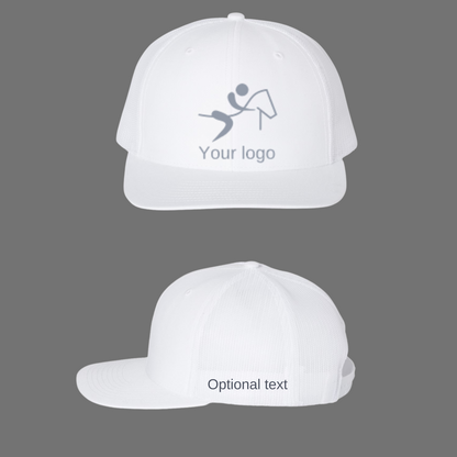 Richardson 112 Trucker Cap with your logo and optional text on side panel