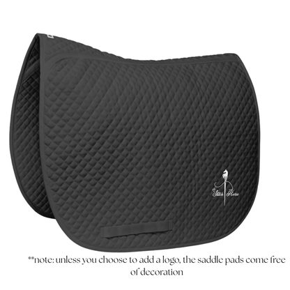 Equi Fit Dressage Saddle pad, fully customizable with your logo or monogram