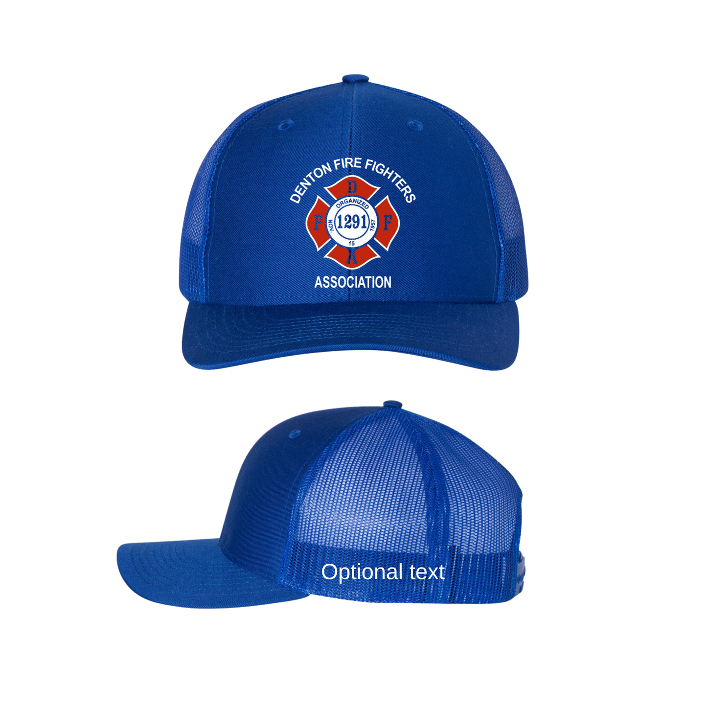 Richardson 112 Trucker Cap for Denton Firefirefighter's Associaton