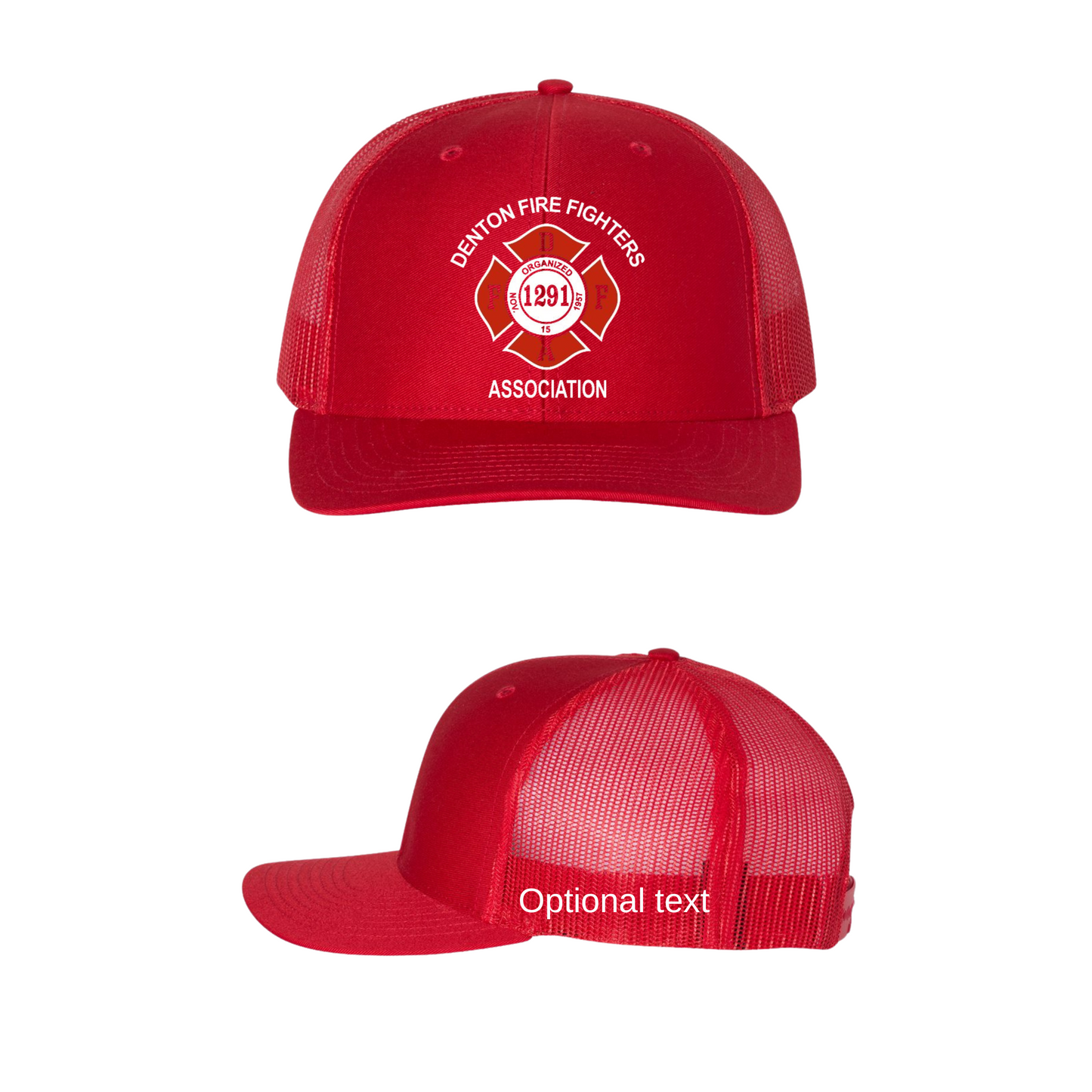 Richardson 112 Trucker Cap for Denton Firefirefighter's Associaton