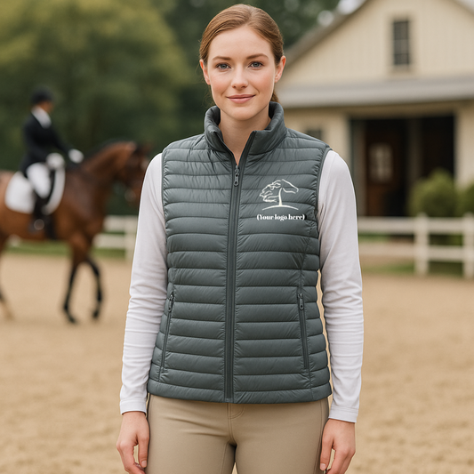 Ladies Packable Puffer Vest