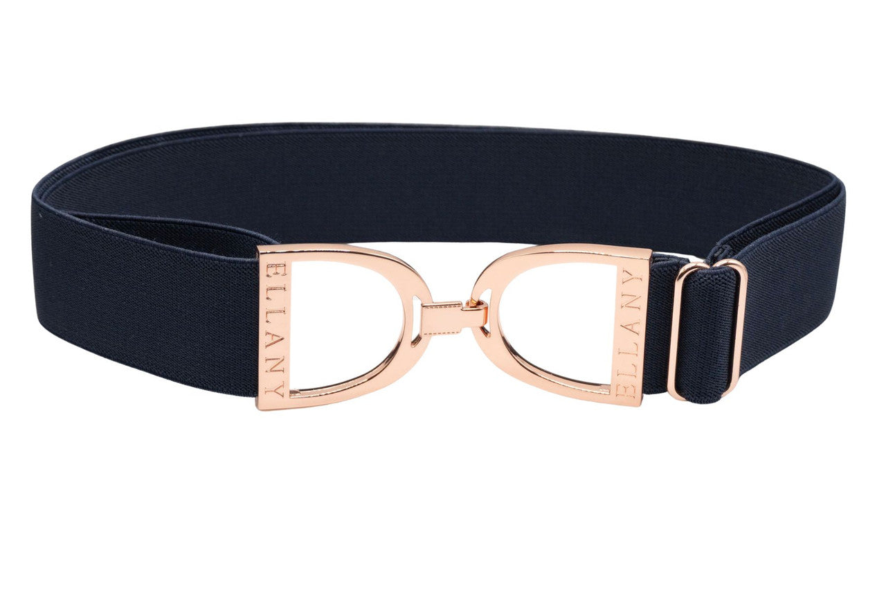 Ellany Belt in Black with your choice of buckle