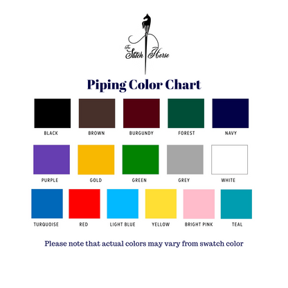 piping color chart