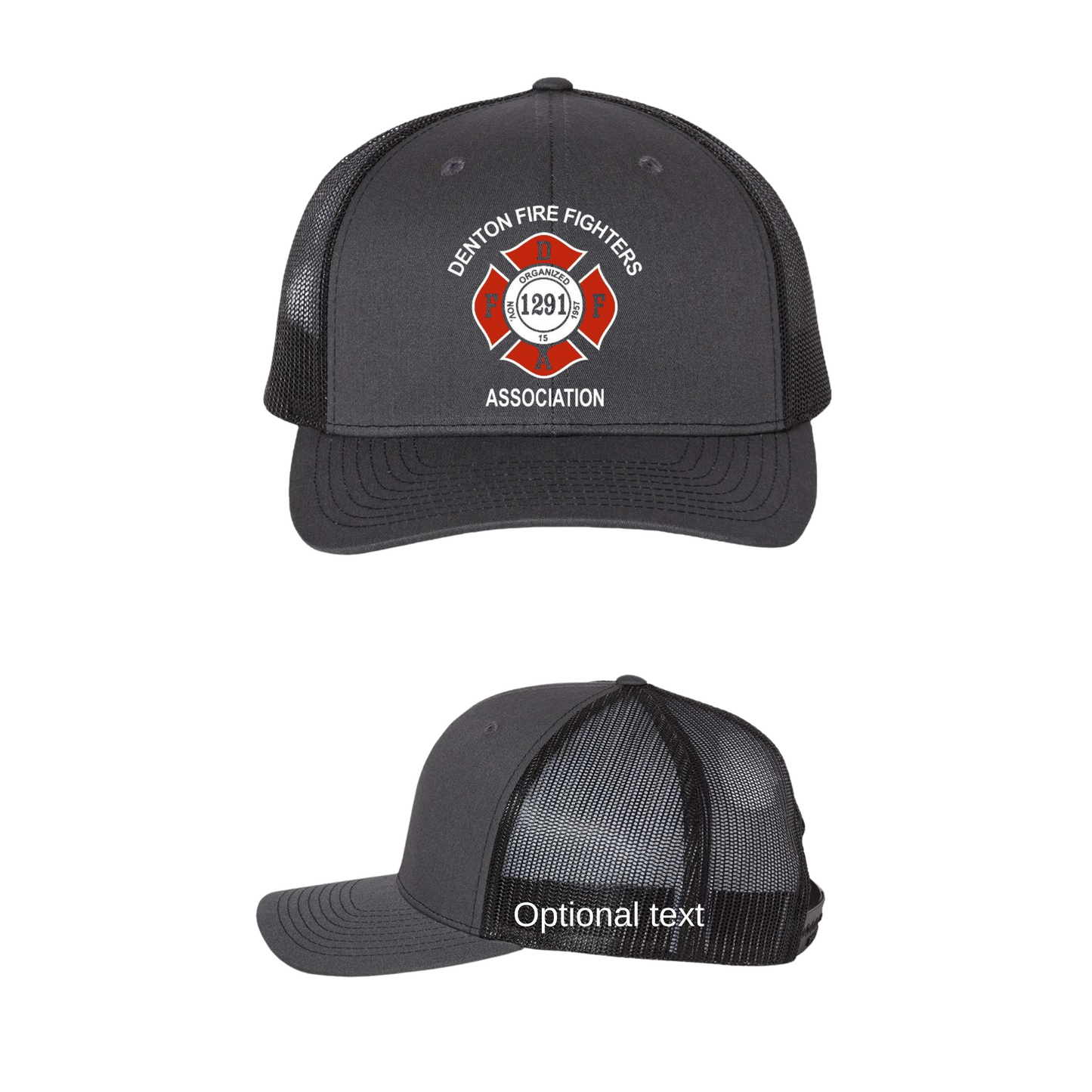 Richardson 112 Trucker Cap for Denton Firefirefighter's Associaton