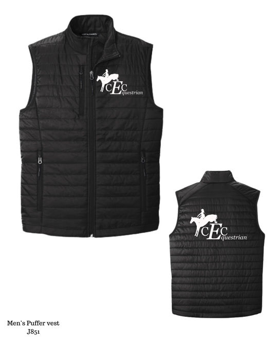 CEC Equestrian Men's Puffer Vest