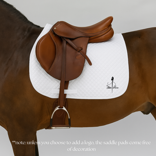 Equi-Fit jumping or all purpose saddle pad, customizable with your logo!