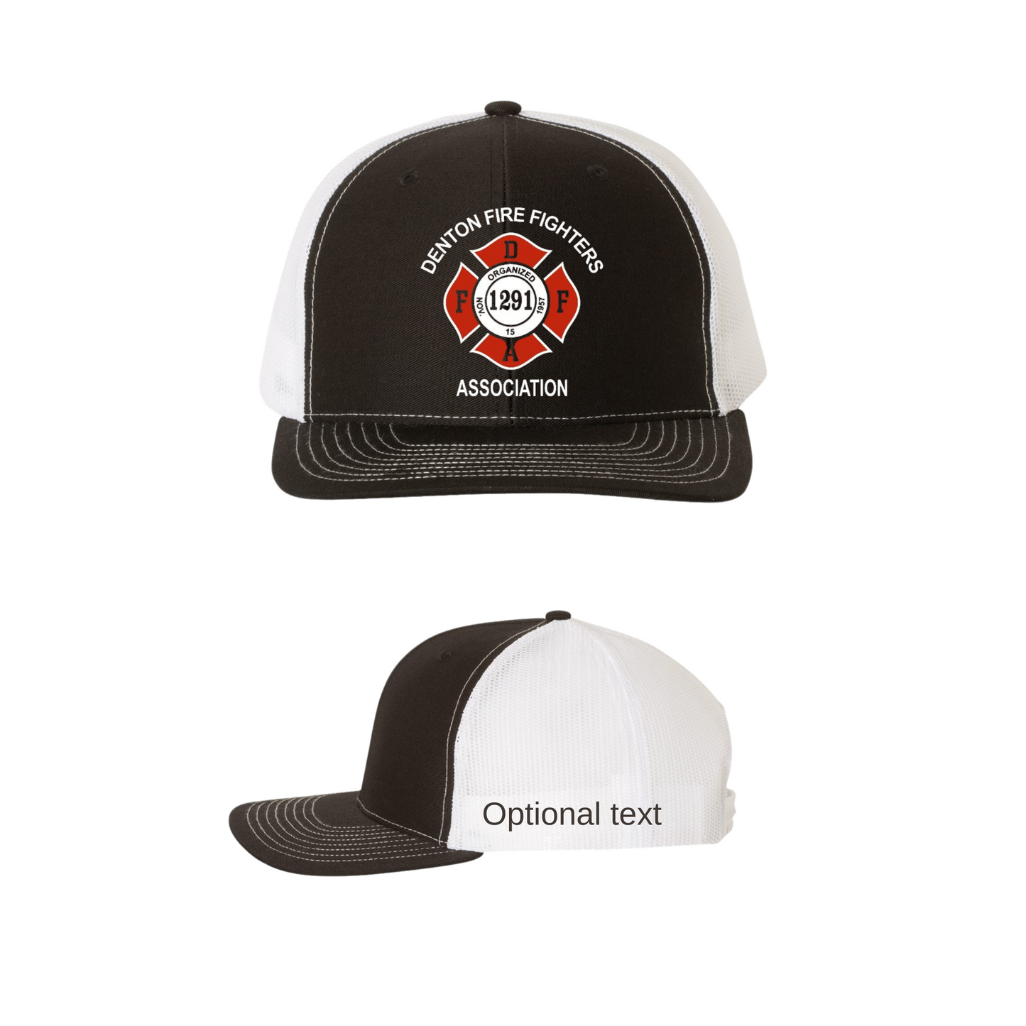 Richardson 112 Trucker Cap for Denton Firefirefighter's Associaton