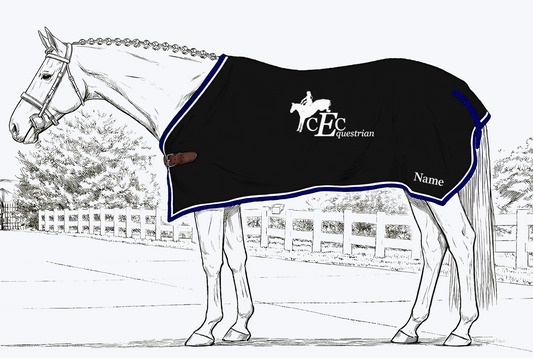 CEC Equestrian Dress Cooler, Fleece or Wool