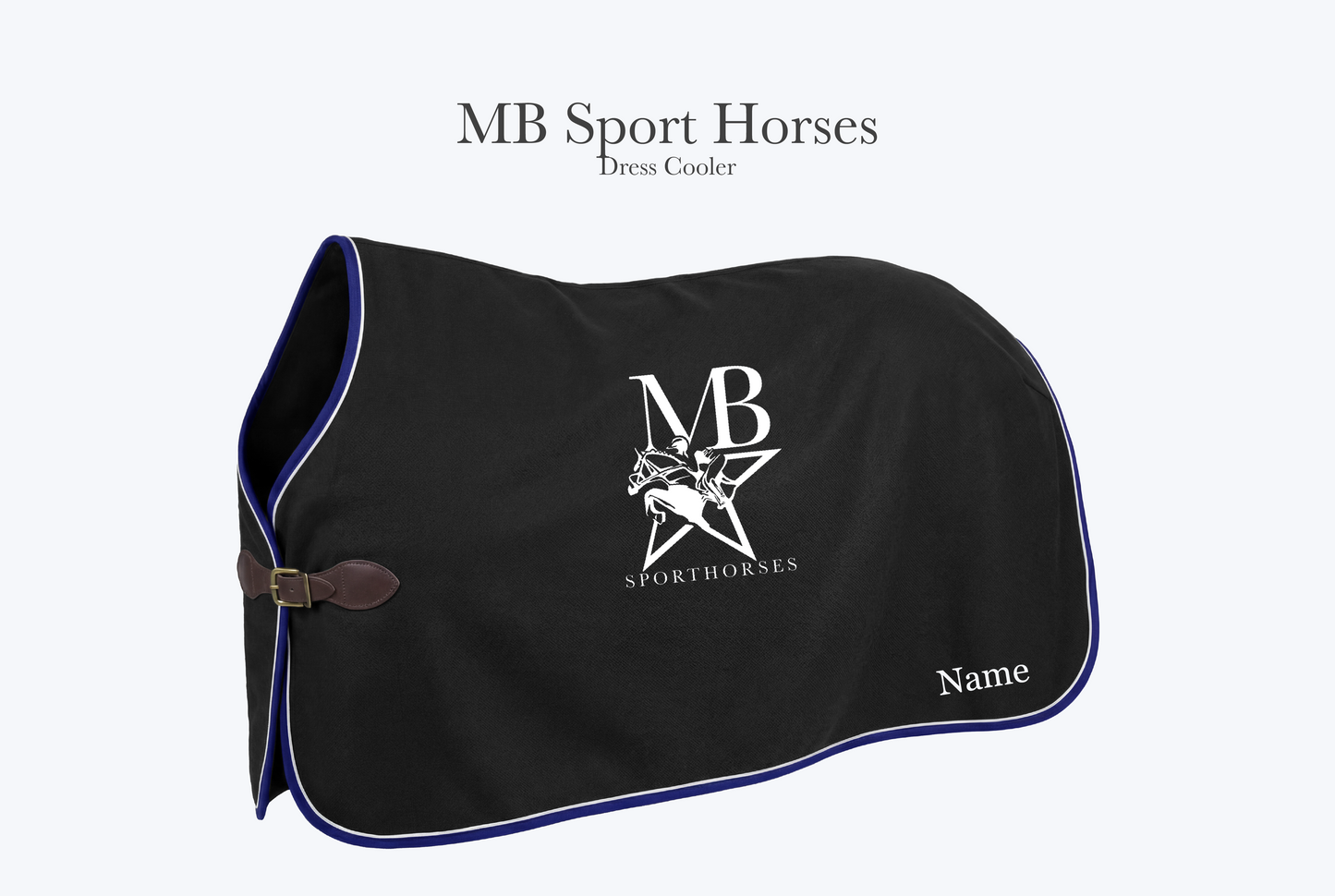 MB Sport Horses Dress Cooler, Fleece or Wool