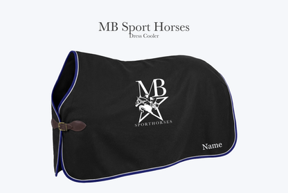 MB Sport Horses Dress Cooler, Fleece or Wool