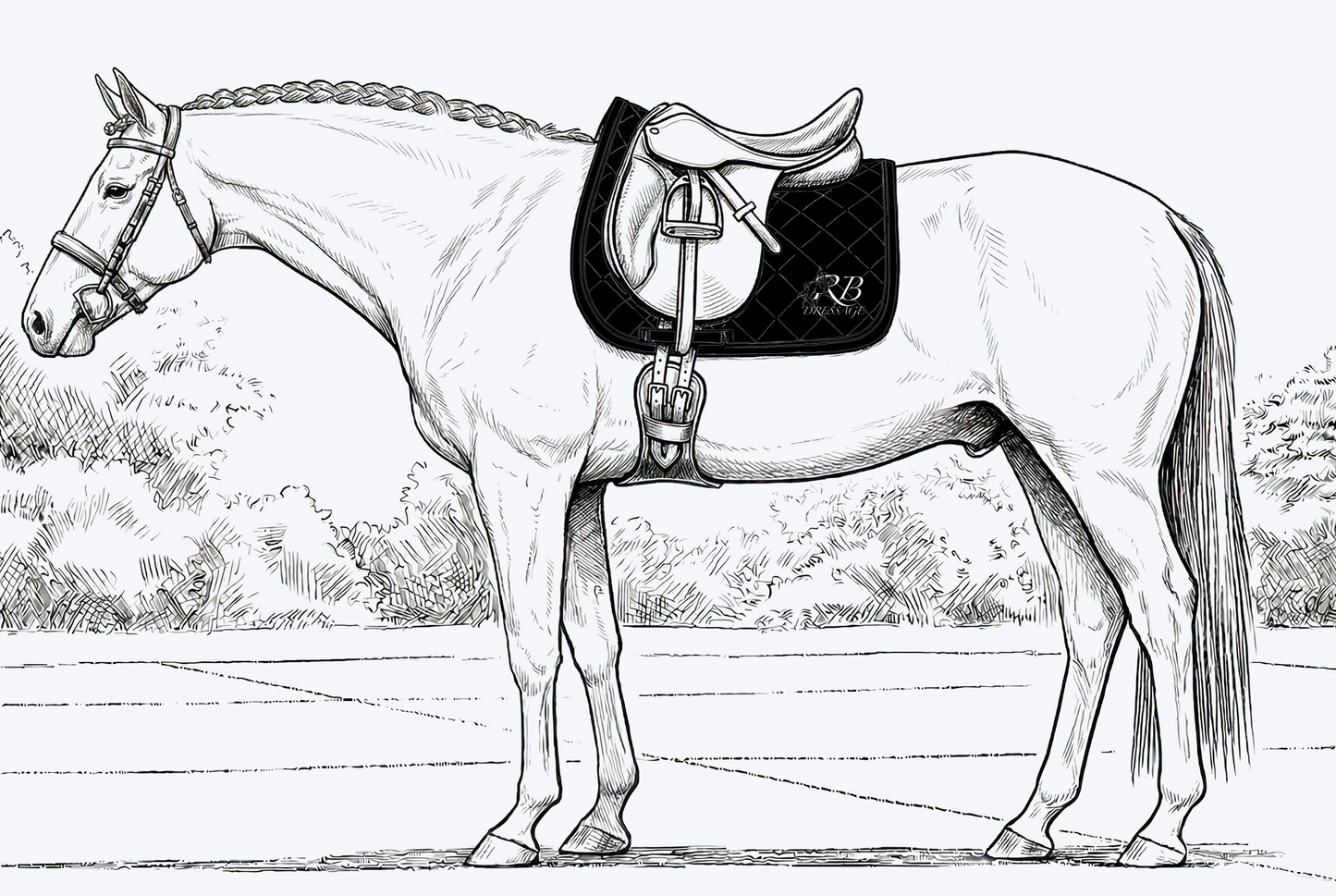 RB Dressage Saddle Pad