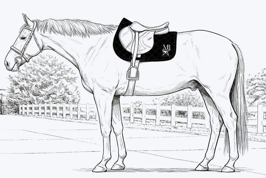 MB Sport Horses Saddle Pad