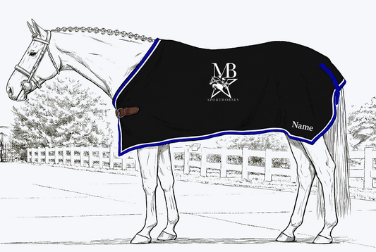 MB Sport Horses Dress Cooler, Fleece or Wool
