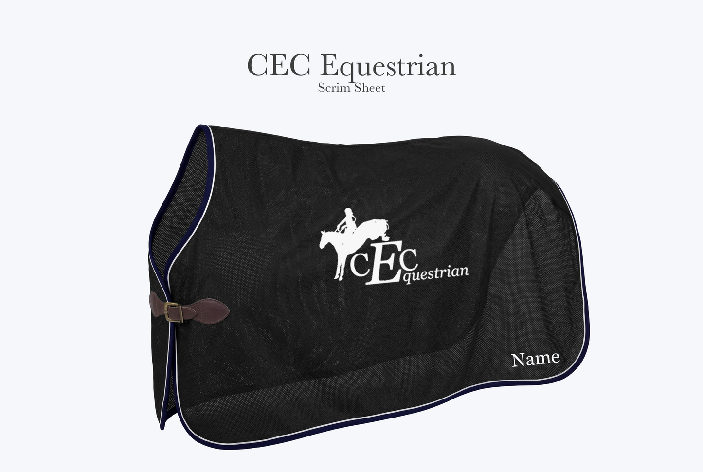 CEC Equestrian Scrim Sheet