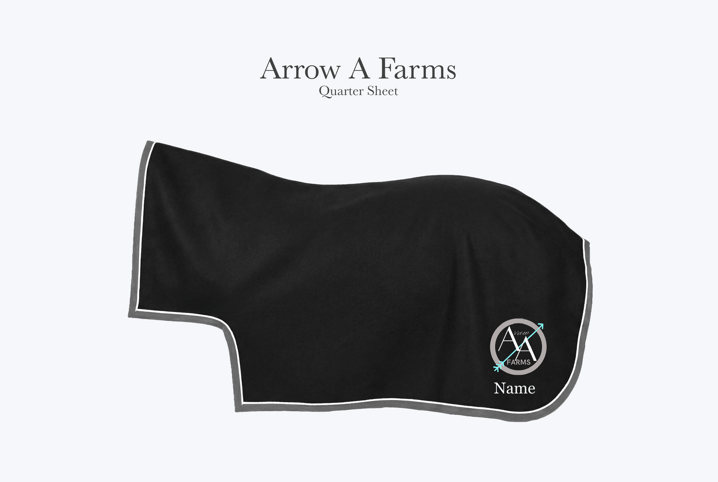 Arrow A Quarter Sheet, Fleece or Wool