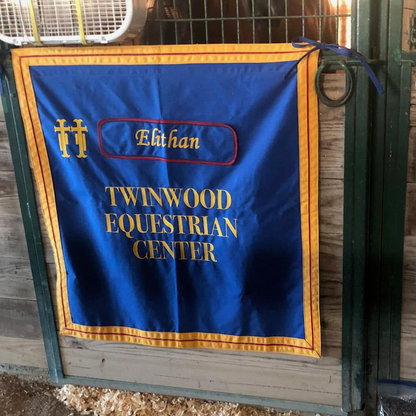 Twinwood Equestrian Center Stall Front Banner