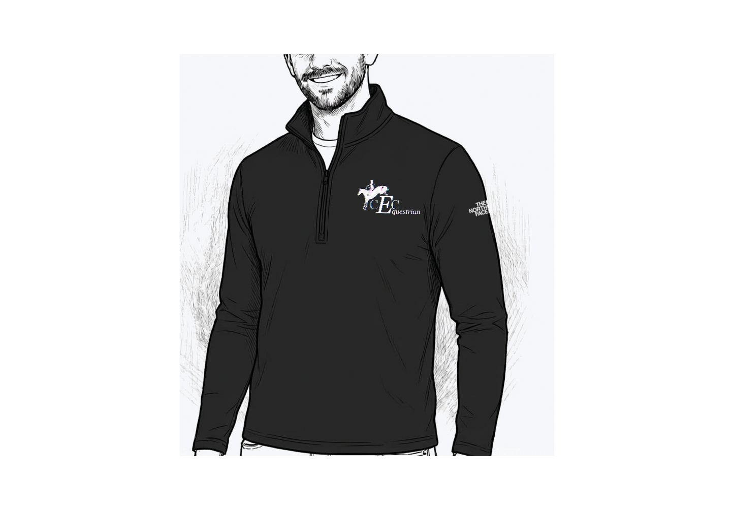 *CEC Long Sleeve Quarter Zip from The North Face, Men