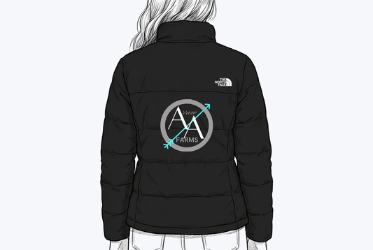 *Arrow A North Face Puffer Jacket, Womens