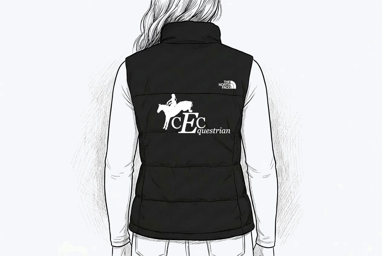 *CEC North Face Puffer Vest, Womens