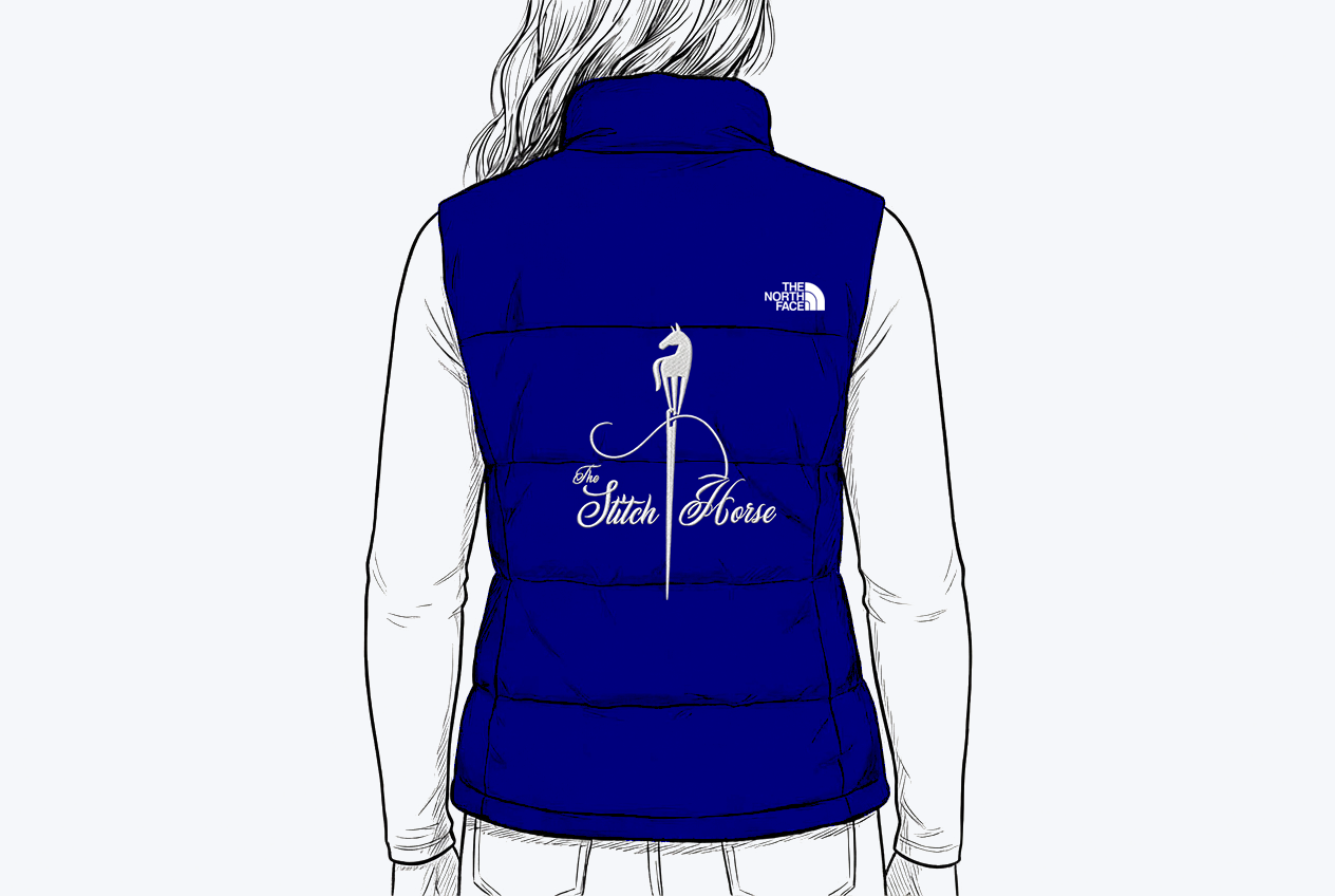 *TSH North Face Puffer Vest, Womens