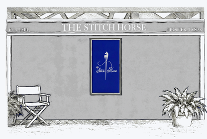 Stall Drapes, Center Accent Banner