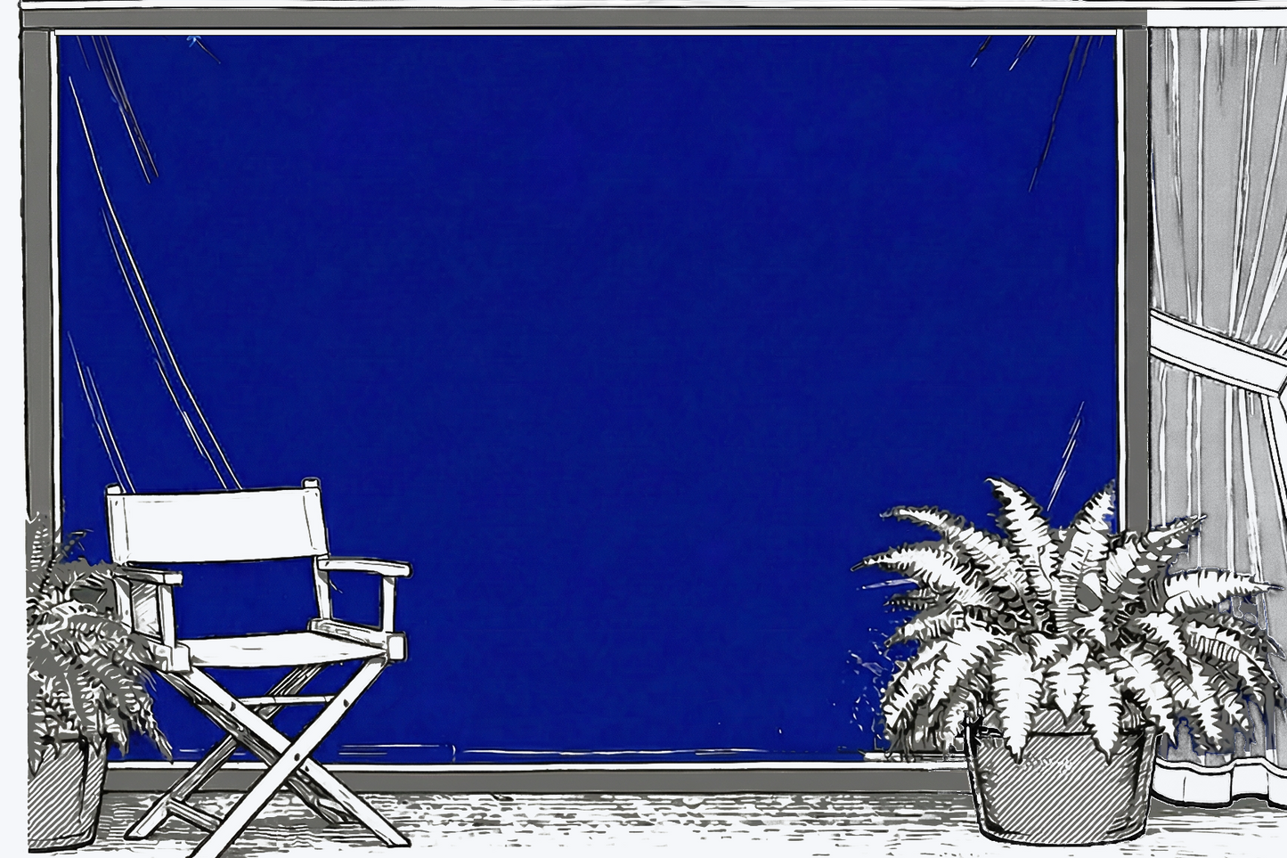 Stall Drapes, Main Panel