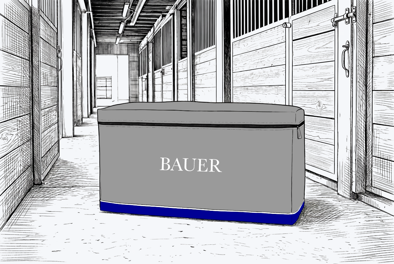 MB Sport Horeses Tack Trunk Cover