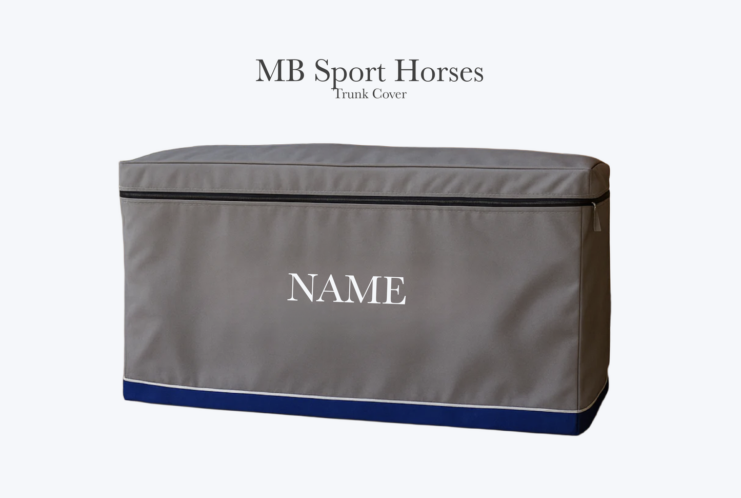 MB Sport Horeses Tack Trunk Cover