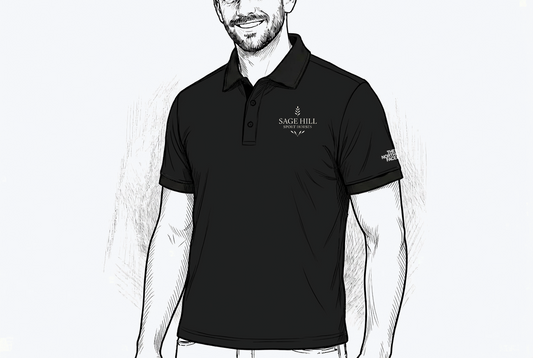 Sage Hill Sport Horses Short Sleeve Polo, Men
