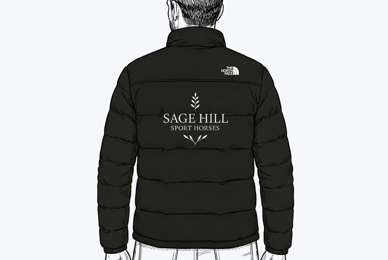 Sage Hill Sport Horses Puffer Jacket, Mens