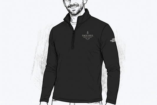 Sage Hill Sport Horses Long Sleeve Quarter Zip, Men