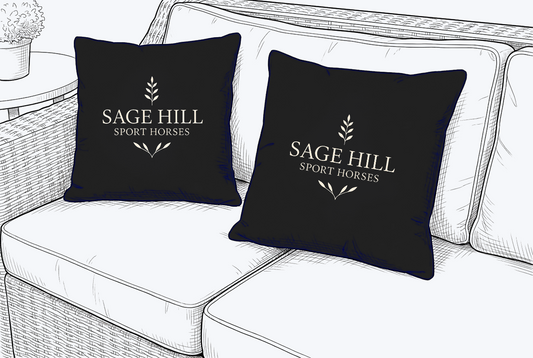Sage Hill Sport Horses Pillow