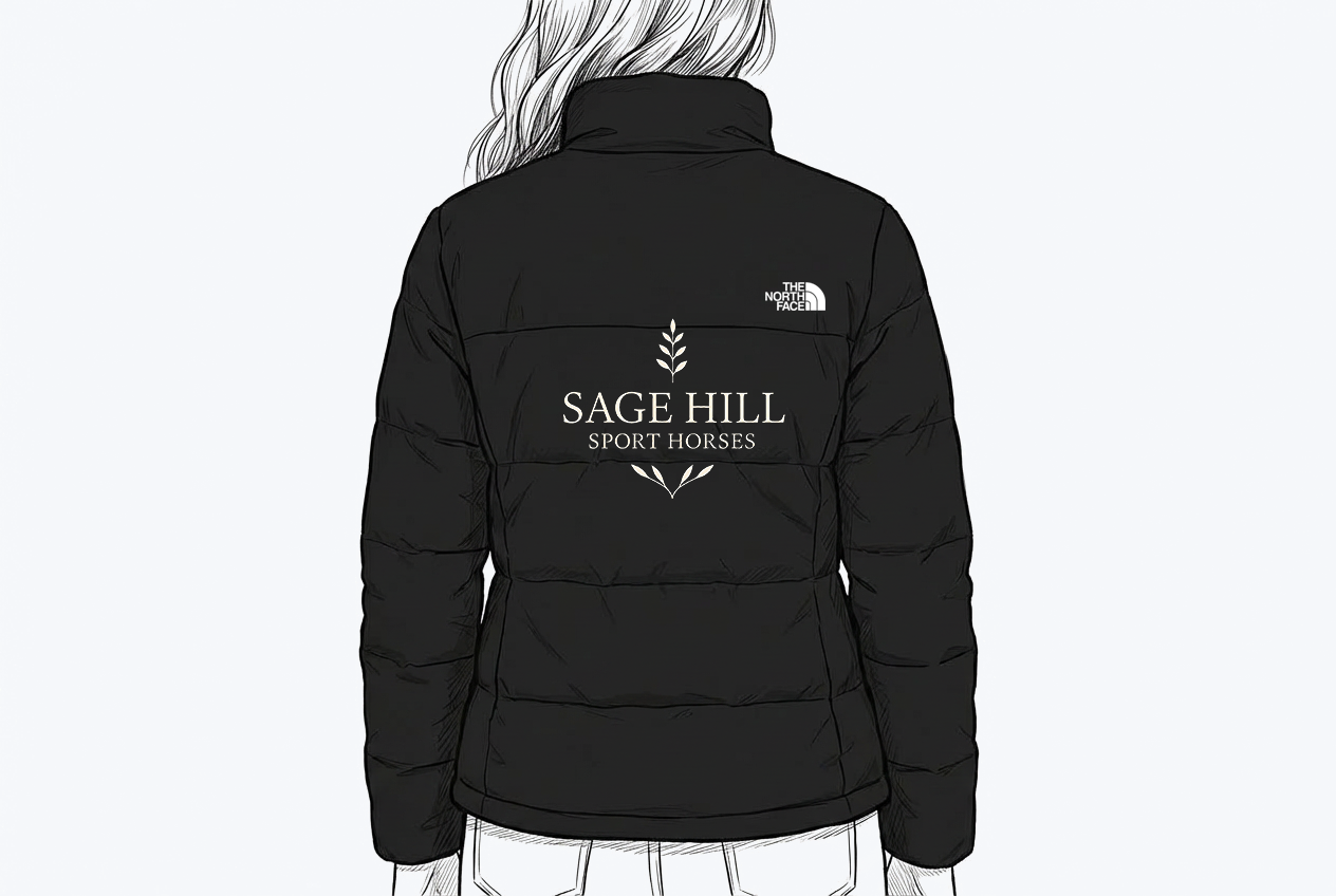 Sage Hill Sport Horses Puffer Jacket, Womens