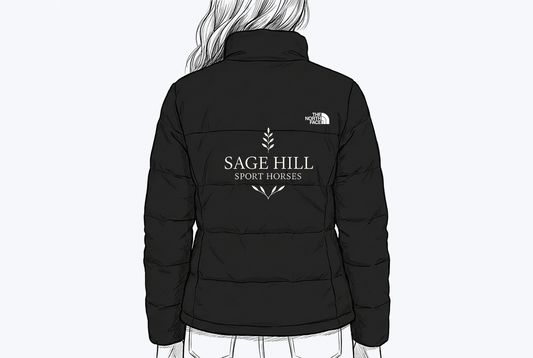 Sage Hill Sport Horses Puffer Jacket, Womens