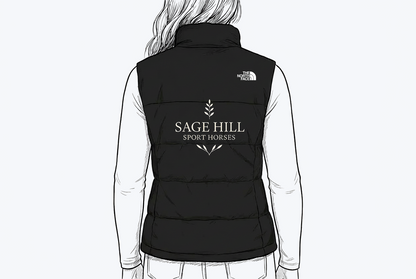 Sage Hill Sport Horses Puffer Vest, Womens
