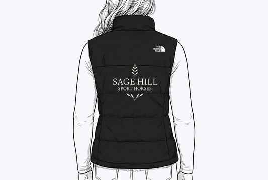 Sage Hill Sport Horses Puffer Vest, Womens