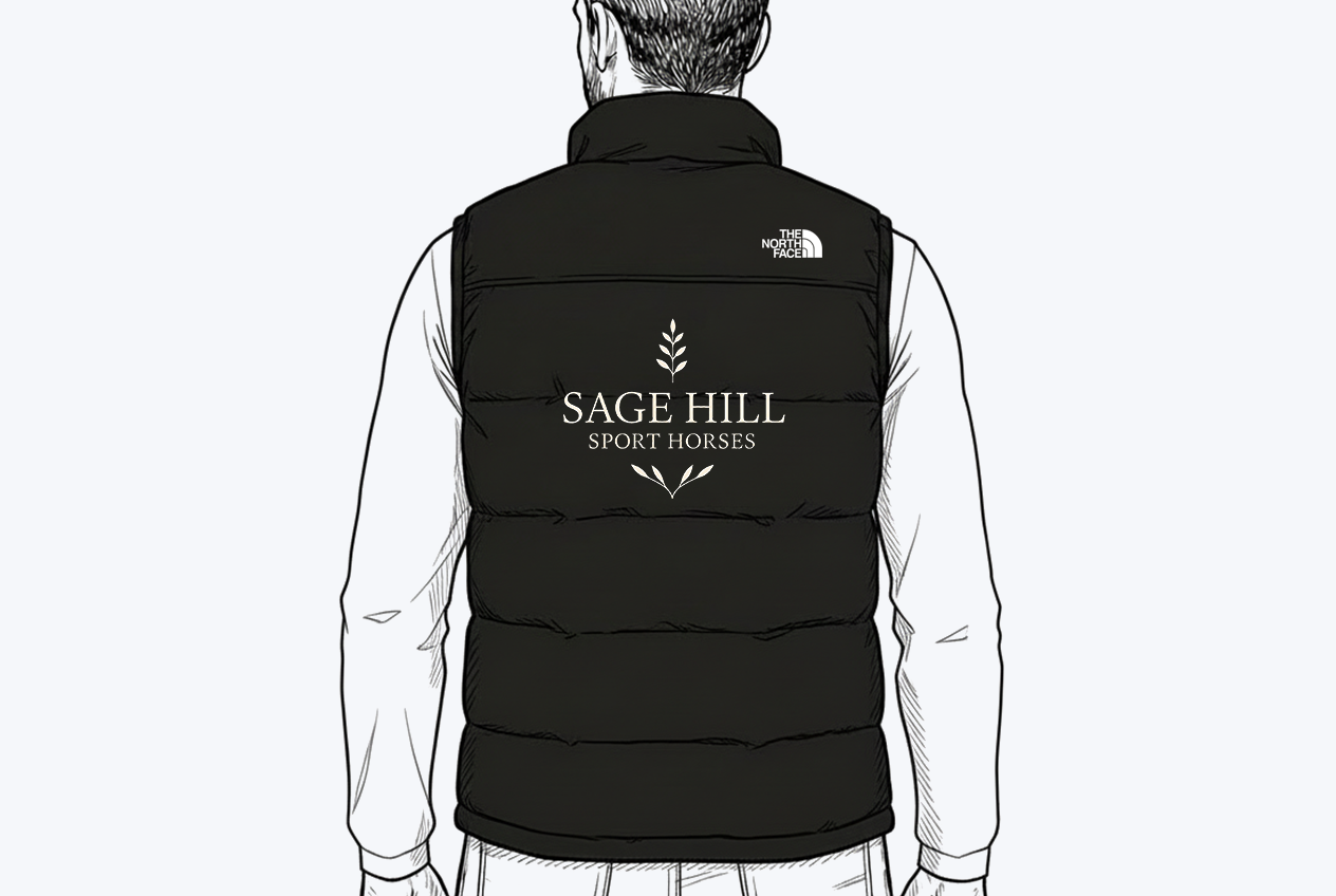 Sage Hill Sport Horses Puffer Vest, Mens