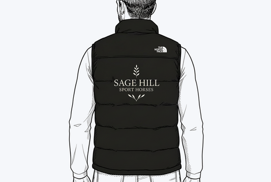 Sage Hill Sport Horses Puffer Vest, Mens
