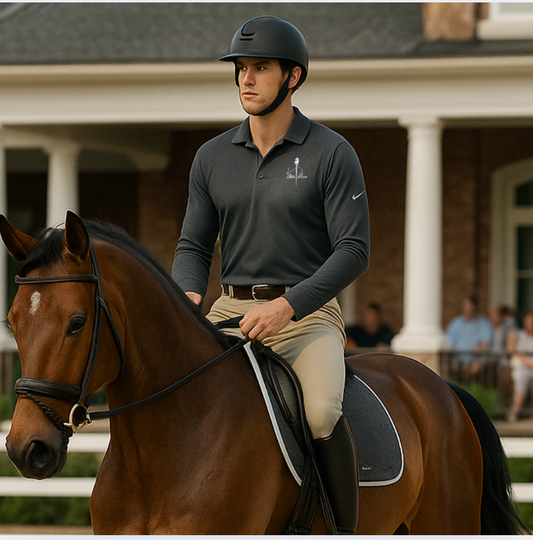 Men's Nike Long Sleeve Polo